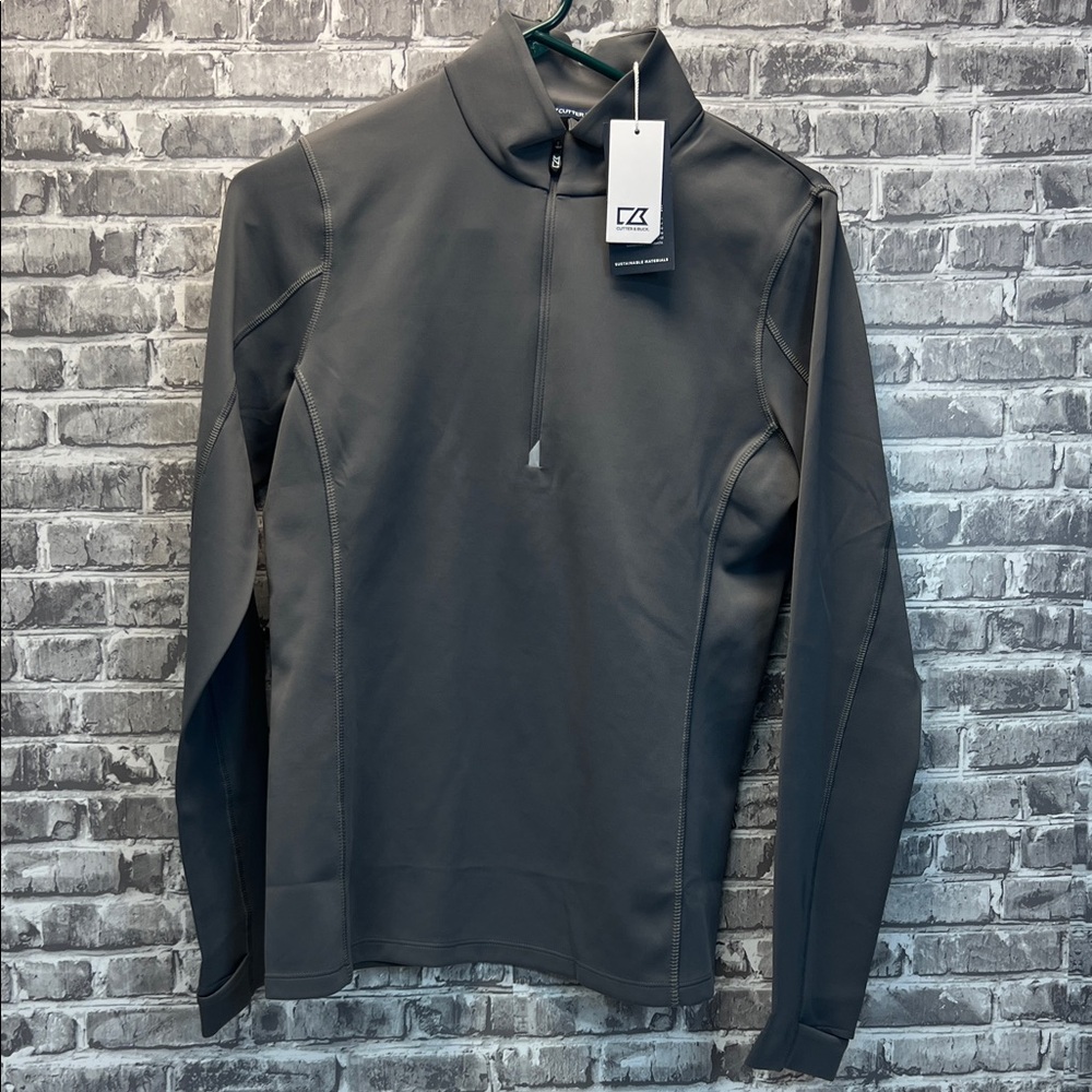 NWT Woman's Cutter‎ Buck Quarter-Zip Pullover